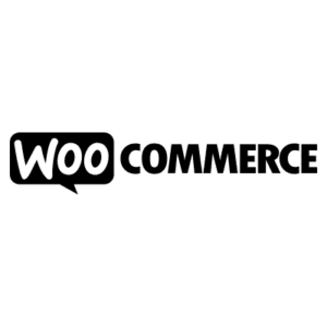 WooCommerce logo black