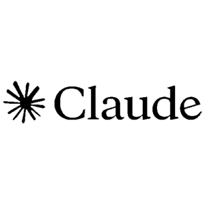 Claude logo black
